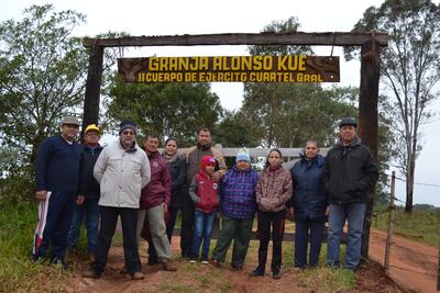 Vecinos de la colonia Tristán Salazar II, distrito de San Juan, Misiones denunciaron que el predio del Segundo Cuerpo de Ejercito fue arrendado para cultivos mecanizados.
