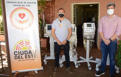 Son cuatro respiradores reparados para ser destinados a pacientes del Hospital Regional.