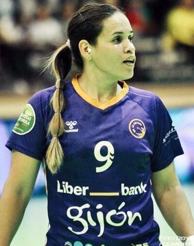 Marizza Faría, handbolista.