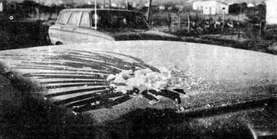 “Agua-nieve” en el crudo invierno de 1975