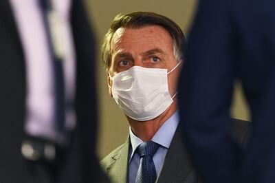 Jair Bolsonaro, presidente de Brasil.