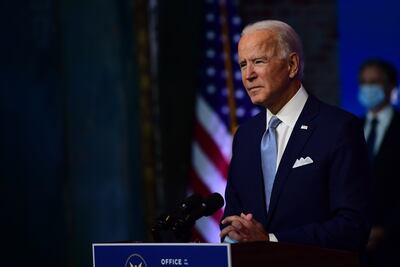 Joe Biden, presidente electo de los Estados Unidos.
