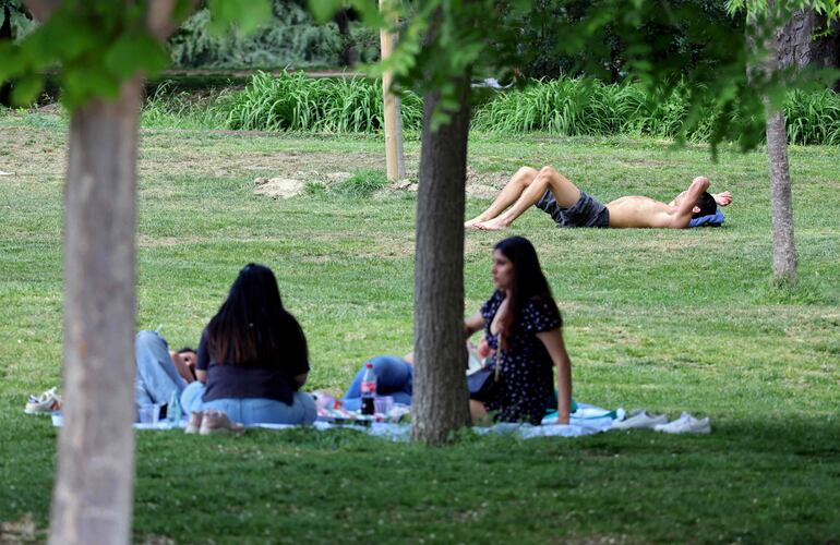 Parque del Retiro, en Madrid.