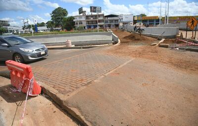 Los cruces  peatonales inclusivos también cumplirán la función de reductores de velocidad.