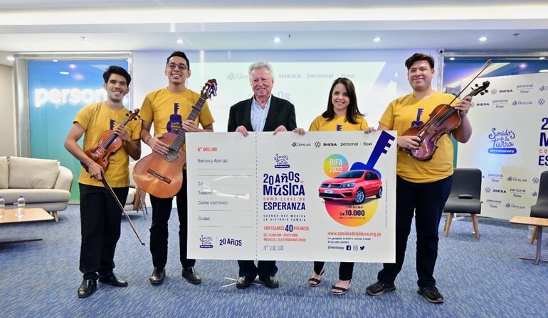 Rifa anual Sonidos de la Tierra.