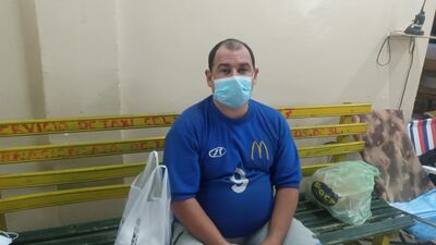 Daniel Reyes se encuentra en el Hospital de Clínicas acompañando a un sobrino internado de tan solo siete años.