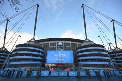 Estadio del Manchester City. La Premier League inició una investigación contra el vigente campeón inglés por irregularidades financieras.