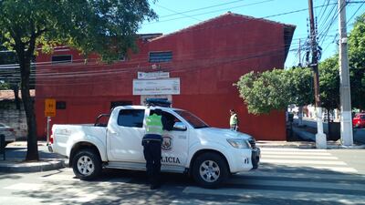 El encargado de Depacho, Wilfrido Cantero, pidió resguardo policial para eventuales inconvenientes.