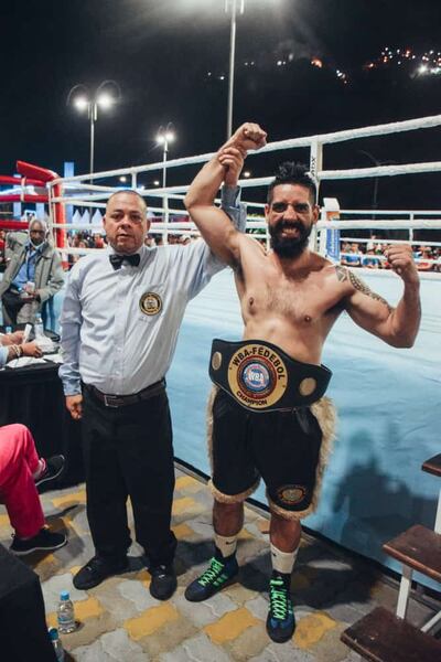 Rodrigo “Dinamita” Sosa se consagró campeón en Venezuela.