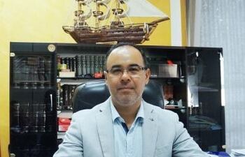 Abogado Daniel Montenegro, esposo de la fiscala Katia Uemura. Denunció que ayer intentaron atentar contra su vida, pero el arma no se disparó.