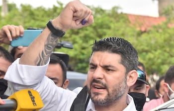 Óscar "Nenecho" Rodríguez, intendente de Asunción.