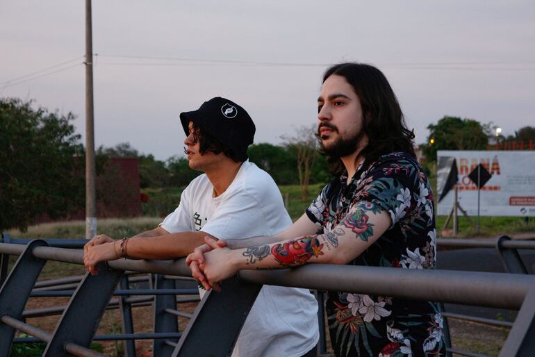 Santy Barreto y Carlos Dentice.