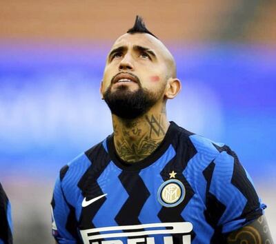 Arturo Vidal, 33 años, campeón con Inter. El chileno ganó 9 ligas en los últimos 10 años.