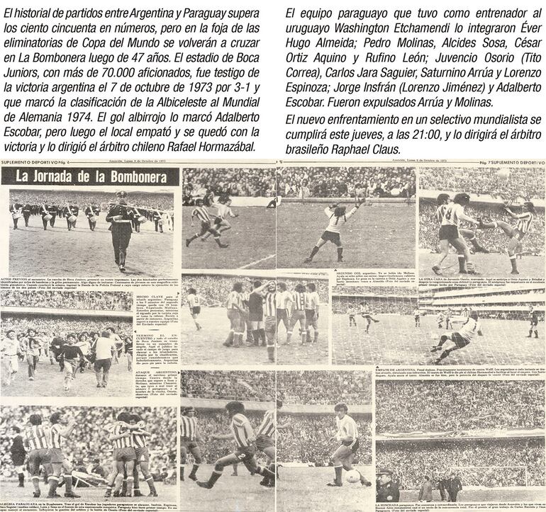 47 AÑOS DESPUÉS EN LA BOMBONERA