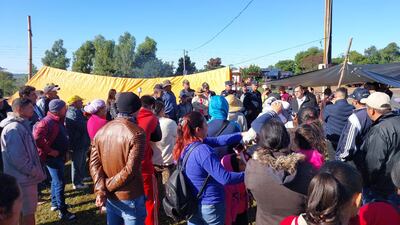 El fiscal Lucrecio Cabrera de Curuguaty advirtió a los manifestantes de Yasy Cañy que serán imputados si cierran de forma prolongada la ruta PY03 en la rotonda de dicha ciudad