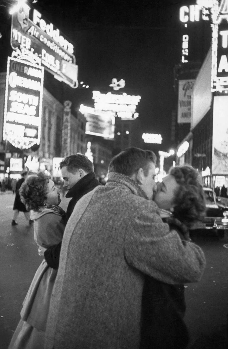 Fotografía hecha por Henri Cartier-Bresson, en 1959 en Nueva York.