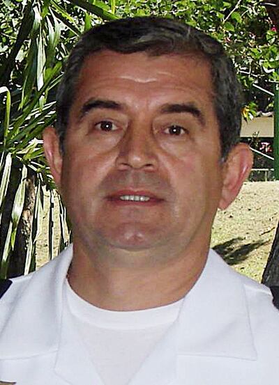 Almirante Carlos Velázquez Moreno, comandante de la Armada, compareció ayer en el Senado.