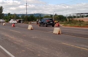 Siguen las quejas por los inconvenientes en las obras ejecutadas en la duplicación de la ruta PY02.