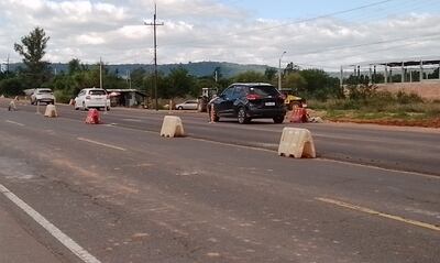 Siguen las quejas por los inconvenientes en las obras ejecutadas en la duplicación de la ruta PY02.