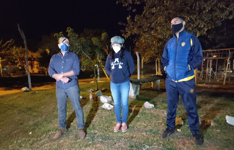 Miembros de la comisión vecinal.