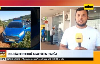 Efectivo policial perpetró asalto en Itapúa