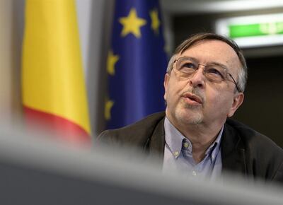 Yves van Laethem, portavoz del instituto belga de salud pública Sciensano.