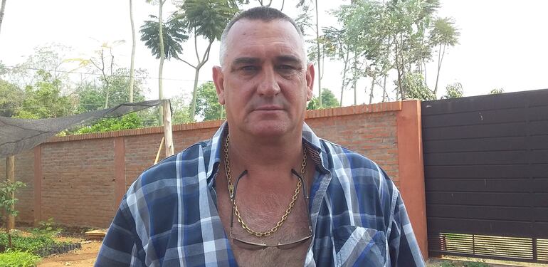 Julsic Kuschel, presidente del Cuerpo de Bomberos Voluntarios.