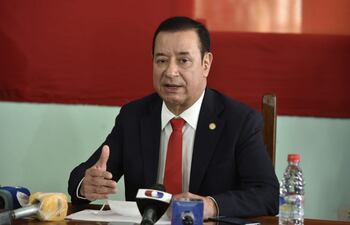 Miguel Cuevas, ayer, en la Agrupación Especializada.