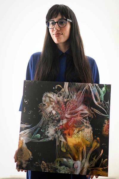 La argentina Sofía Crespo crea insectos inquietantes.