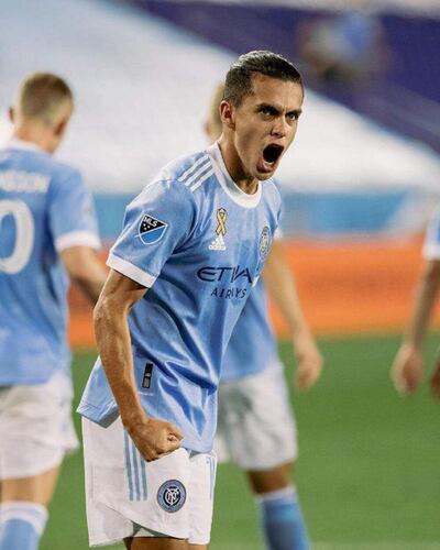 Jesús Manuel Medina, en plena celebración.