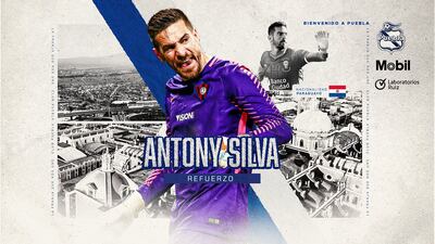 Antony Silva será arquero de Puebla de México