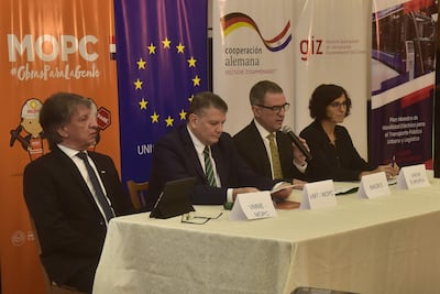 Hoy presentaron el Plan Maestro de Movilidad Eléctrica para el Transporte Público Urbano y Logístico (PMME).