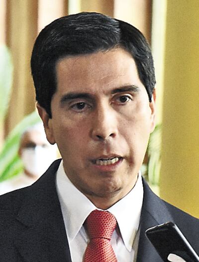 Federico González, ministro asesor de Asuntos Internacionales y vocero del Centro de Coordinación de Salud.