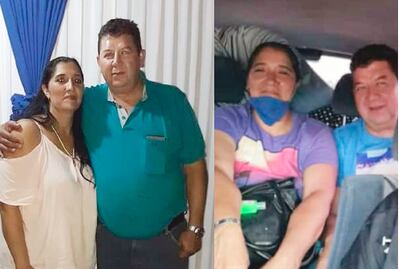 Myrian   Martínez (PLRA) y su esposo, Eduardo Espínola.