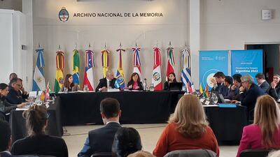 Finaliza la reunión del Mercosur en Buenos Aires sobre derechos humanos y democracia