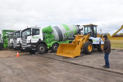 Inicio montaje de infraestructura en Aña Cua