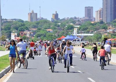 La costanera es una de las arterias donde las bicisendas serán señalizadas.