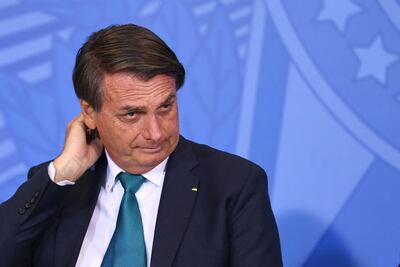 Jair Bolsonaro, presidente de Brasil.