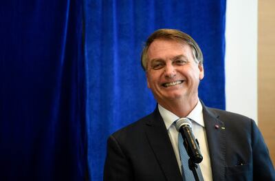 El presidente de Brasil Jair Bolsonaro se reunirá con Abdo en Brasilia este miércoles (AFP).