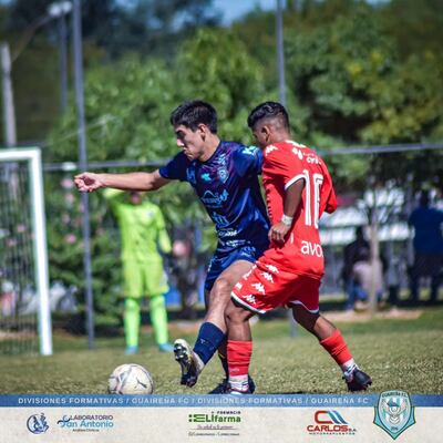 Nacional y Guaireña FC se enfrentaron en Parque Guasu, y empataron 2-2