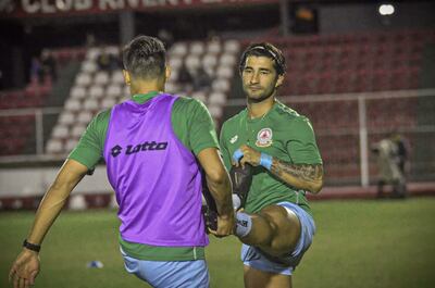 Diego Máximo Martínez Adorno (27 años), delantero de Resistencia Sport Club.