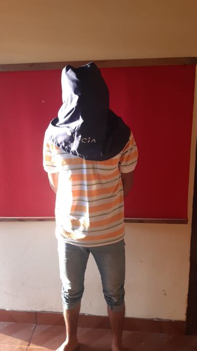 Uno de los detenidos