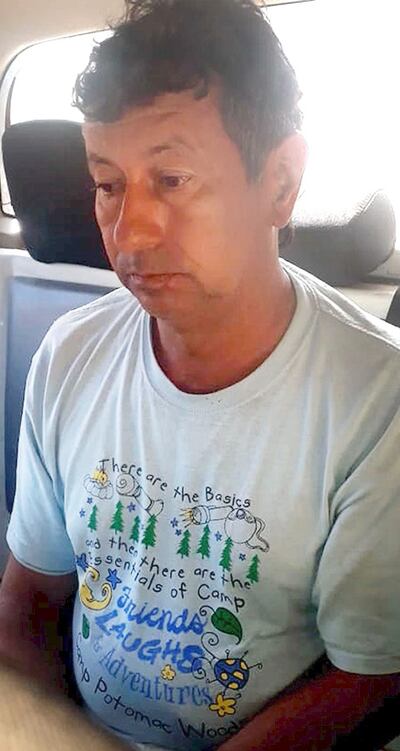 Leónido Morán, preso.