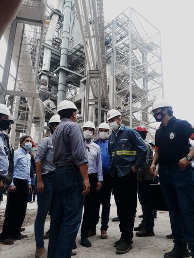 El Presidente estuvo de gira en el departamento de Concepción.