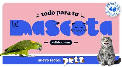 Cellshop acerca ahora a los clientes una gran variedad de artículos para las mascotas, a través de la tienda PETS.