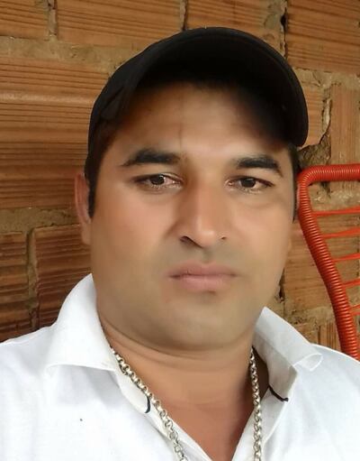 Arnaldo Rodríguez, dirigente de la “Comisión Sin Tierra” asesinado de un tiro de escopeta en la espalda ayer.