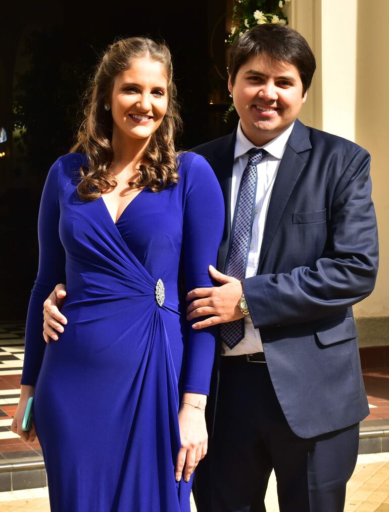 Gabriela Bonnin y Luis Guanes.