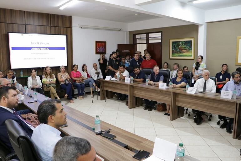 Los intendentes se quejaron de la falta de infraestructura en Senepa. 