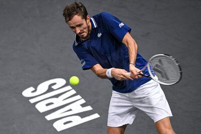 Daniil Medvedev clasificó a las semifinales en París