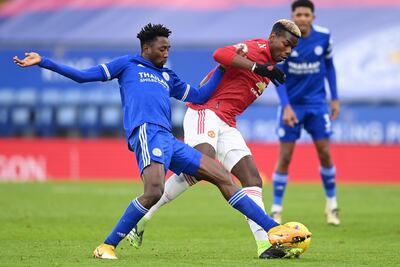 Leicester City y Manchester United empataron en la Premier League.